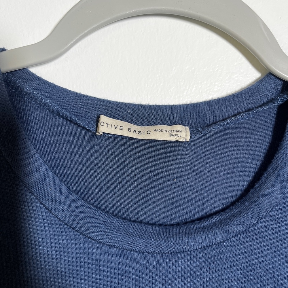 Active Basic Deep Blue Short Sleeve Tee - image 2